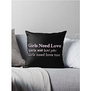 Summer Walker Aesthetic Quote Lyrics R&B Black Throw Pillow