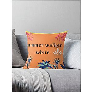 Summer Walker White Throw Pillow