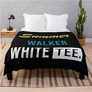 Summer walker white tee Throw Blanket