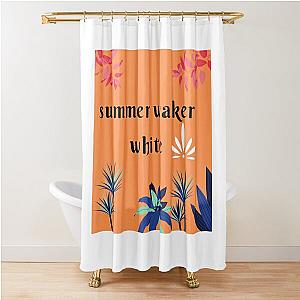 Summer Walker White Shower Curtain