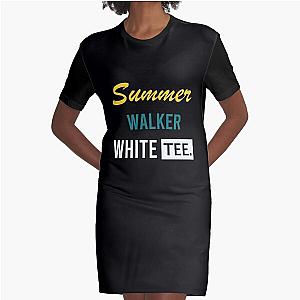 Summer walker white tee Graphic T-Shirt Dress