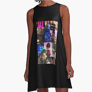 Funny Men Summer Walker Love For Summer Gifts For Music Fans A-Line Dress