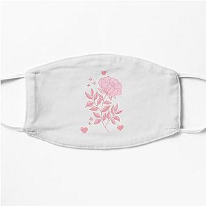 pink flower - summer walker Flat Mask