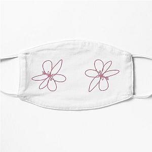 soft life pink flowers - summer walker Flat Mask