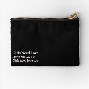 Summer Walker Aesthetic Quote Lyrics R&B Black Zipper Pouch