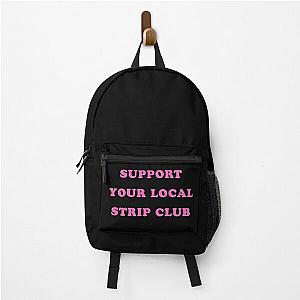 Summer Walker Merch Support Your Local Strip Club Shirt Backpack