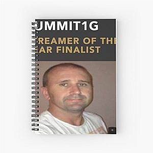 Summit1g streamer of the year finalist  Spiral Notebook