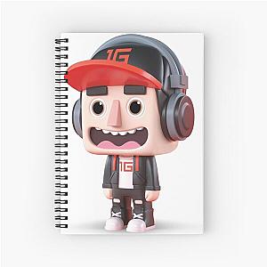 Summit1G Happy face Spiral Notebook