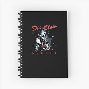 Die Slow  Sunami  Spiral Notebook
