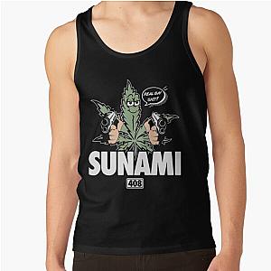 Sunami Real Bay Leaf Tank Top