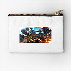 Sunset Overdrive Overcharge Your Life Sunset Overdrive Zipper Pouches
