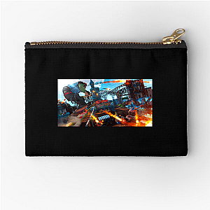 Sunset Overdrive Overcharge Your Life Sunset Overdrive Zipper Pouches