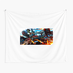 Sunset Overdrive Overcharge Your Life Sunset Overdrive Tapestries