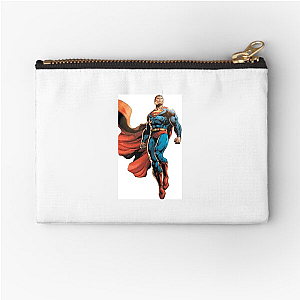 Timeless Comic Book Hero Superman Zipper Pouches