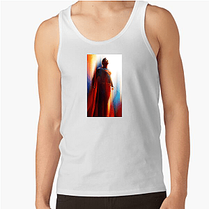 Cape Wearing Hero Superman Tank Tops