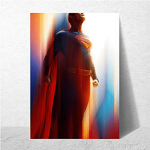 Cape Wearing Hero Superman Posters