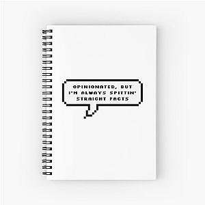 SuperM Mark Jopping Rap Speech Bubble Spiral Notebook