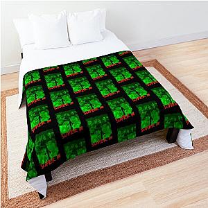 SuperM Kpop Group Members Green Korean Kpop RGB Color Design Comforter