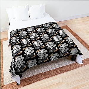 Byun Baek hyun SuperM Baekhyun Korean Kpop Monochrome Stripe Design Comforter