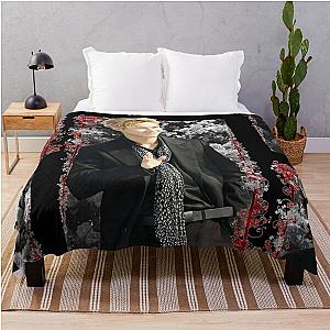 Lee Tae min SuperM Taemin Korean Kpop Floral Design Throw Blanket