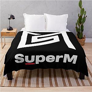 New SuperM LOGO Throw Blanket