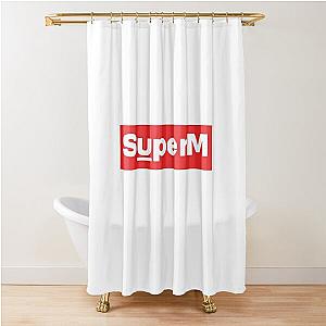 LOGO SuperM Shower Curtain