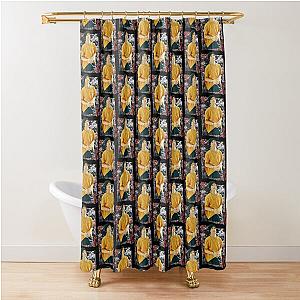 Mark Lee SuperM Mark Korean Kpop Floral Design Shower Curtain