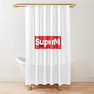 LOGO SuperM Shower Curtain