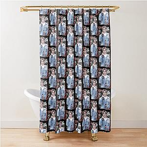 Lucas Wong SuperM Wong Yukhei Korean Kpop Floral Design Shower Curtain