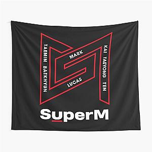 KPOP SuperM Logo  Members  Tapestry