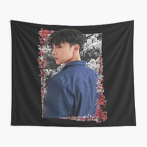 Chittaphon Leechaiyapornkul SuperM Ten Korean Kpop Floral Tapestry