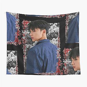 Chittaphon Leechaiyapornkul SuperM Ten Korean Kpop Floral Design Tapestry