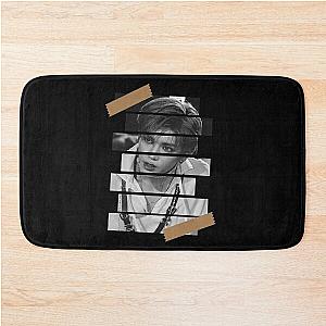 Lee Tae yong SuperM Taeyong Korean Kpop Monochrome Stripe Design Bath Mat