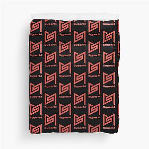 SuperM Logo Kpop Group Members Duvet Cover