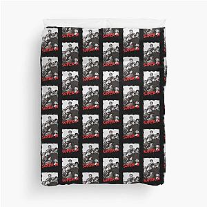 SuperM Kpop Group Members black and white Korean Kpop RGB Color Design Duvet Cover