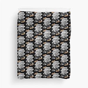 Byun Baek hyun SuperM Baekhyun Korean Kpop Monochrome Stripe Design Duvet Cover