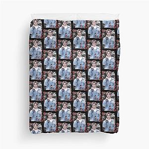 Lucas Wong SuperM Wong Yukhei Korean Kpop Floral Design Duvet Cover