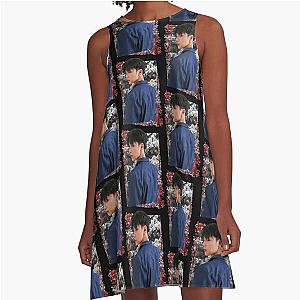 Chittaphon Leechaiyapornkul SuperM Ten Korean Kpop Floral A-Line Dress