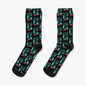 SuperM Kpop Group Members Blue Korean Kpop RGB Color Design Socks