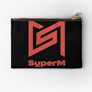 SuperM Logo Kpop Group Members Zipper Pouch