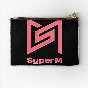 SuperM Logo Kpop Group Members Zipper Pouch