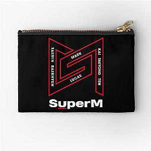 KPOP SuperM Logo  Members  Zipper Pouch