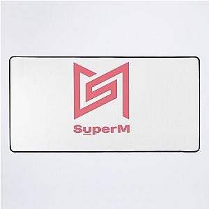 SuperM Logo Kpop Group Members Desk Mat