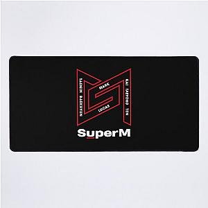 KPOP SuperM Logo  Members  Desk Mat