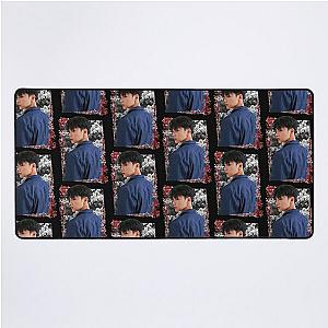 Chittaphon Leechaiyapornkul SuperM Ten Korean Kpop Floral Desk Mat