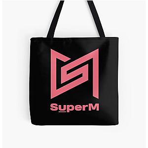 SuperM Logo Kpop Group Members All Over Print Tote Bag