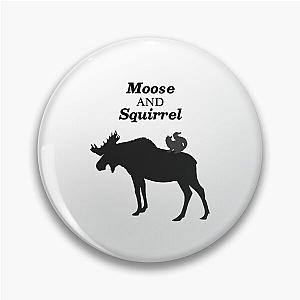 Supernatural Moose and Squirrel Pin