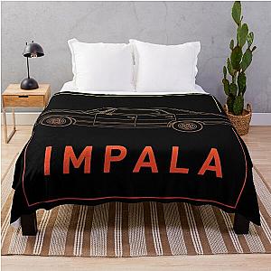 Supernatural 1967 Chevy Impala  Throw Blanket