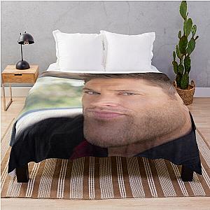 Supernatural - Dean Winchester - Jensen Ackles Throw Blanket