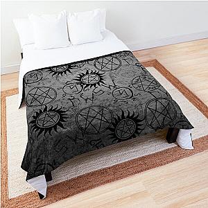 Supernatural Grey Comforter